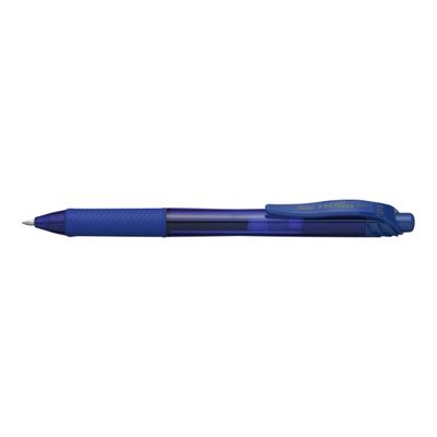 884851008862-Pentel Energel X - Roller rétractable - 1 mm - bleu-Angle gauche-0
