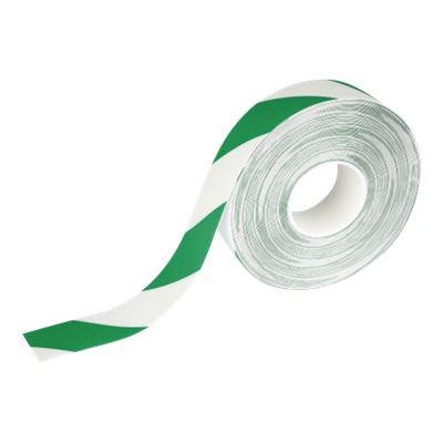 4005546982519-Durable Duraline Strong - Ruban adhésif vert/blanc antidérapant - 30 m-Angle gauche-0