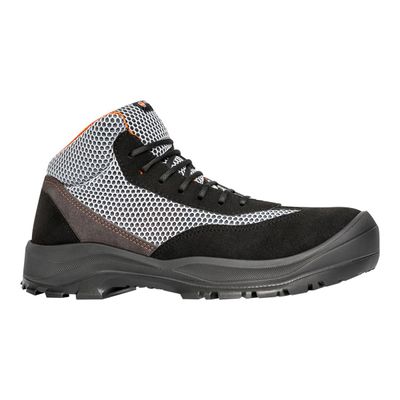 3371820271091-Chaussures de sécurité montantes noir H/F OB PARULO 44-Angle gauche-0