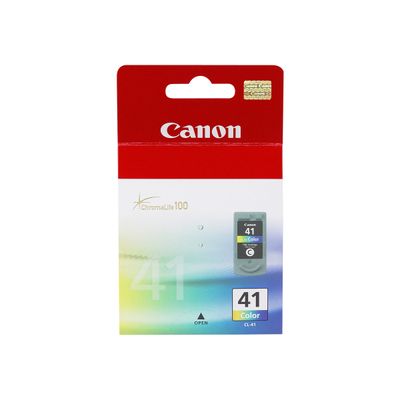 4960999641485-Canon CL-41 - cyan, magenta, jaune - cartouche d'encre originale-Avant-0