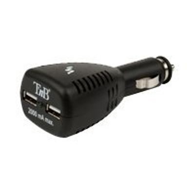 3303170041673-T'nB - chargeur allume-cigare pour smartphone - 2 USB-Image du produit-0