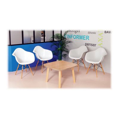 3660141221695-Table basse WOODY - L60 x H40 x P60 cm - plateau hêtre-Angle gauche-1