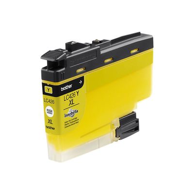 4977766809542-Brother LC426XL - jaune - cartouche d'encre originale-Angle droit-0