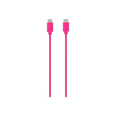 3701263514750-JAYM POP Collection - Câble USB-C vers  USB-C - 1.5 m - rose-Avant-0