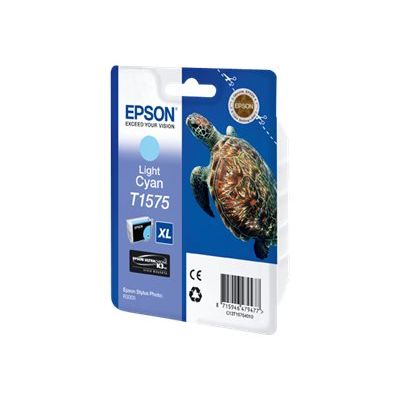 8715946479477-Epson T1575XL Tortue - cyan clair - cartouche d'encre originale-Angle droit-0