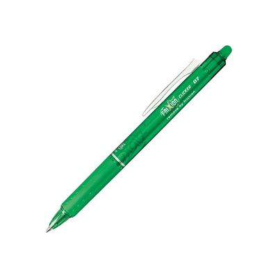 4902505417597-Pilot Frixion Ball Clicker - Pack de 12 rollers effaçables - 0,7 mm - vert-Angle gauche-3
