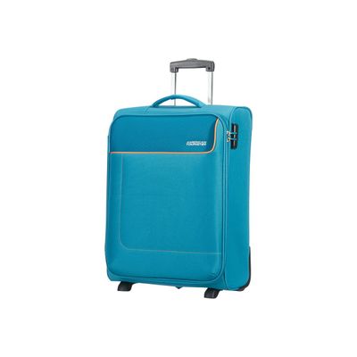 5414847685781-American Tourister Funshine - valise verticale - bleu océan-Angle droit-0