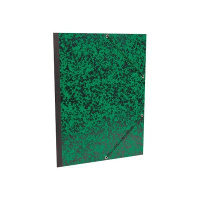 3329680932485-Clairefontaine annonay - classeur à attaches - A4 Plus - vert-Angle gauche-1