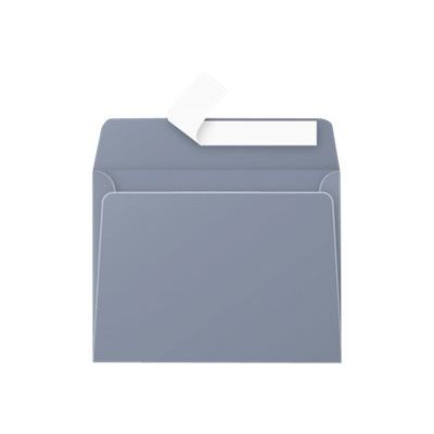 3329680553215-Pollen - 20 Enveloppes - 90 x 140 mm - 120 g/m² - gris-Avant-0