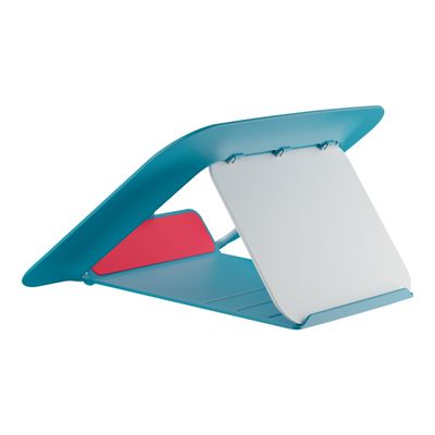 4002432129355-Leitz Ergo Cosy - Support pour ordinateur portable jusqu'à 17" - bleu calme-Arrière-4