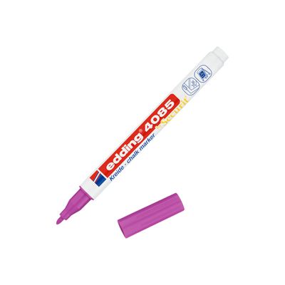 4057305036483-Edding 4085 - Marqueur craie liquide - 1-2 mm - framboise-Angle gauche-0