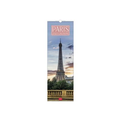 8051128759556-Calendrier mensuel 2024 - 16 x 49 cm - Paris-Avant-0
