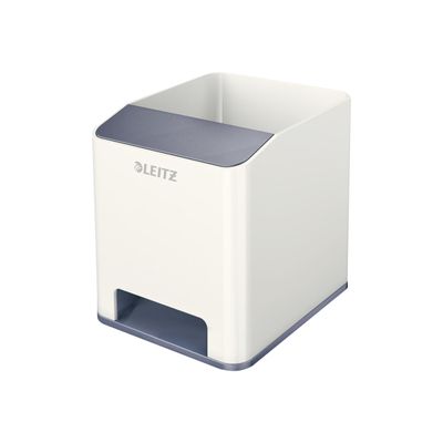4002432113668-Leitz WOW - Pot à crayons blanc/gris-Angle droit-1