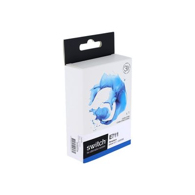 0000794142894-Cartouche compatible Epson 24XL Eléphant - cyan clair - Switch -Angle gauche-0