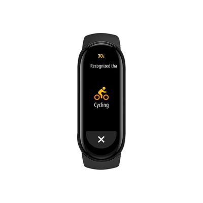6934177736384-Xiaomi Mi Smart Band 6 - montre connectée - noir -Avant-1