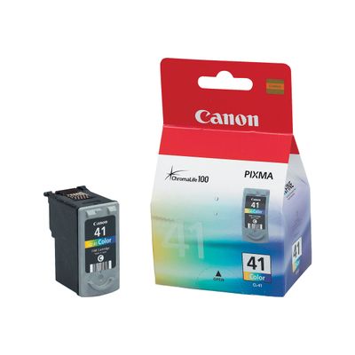 4960999641485-Canon CL-41 - cyan, magenta, jaune - cartouche d'encre originale-Angle gauche-1