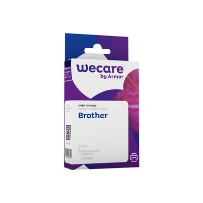 8715057013621-Cartouche compatible Brother LC123 - cyan - Wecare-Angle gauche-0