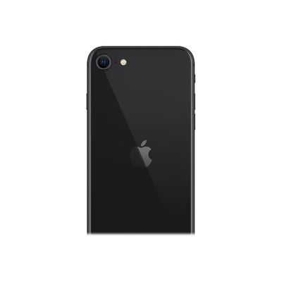 8806087778854-Apple iPhone SE2 - smartphone reconditionné grade A - 4G - 128 Go - noir-Gros plan-10