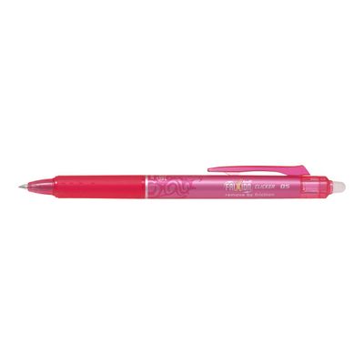 4902505417412-Pilot Frixion Ball Clicker - Roller effaçable - 0,5 mm - rose-Angle gauche-0