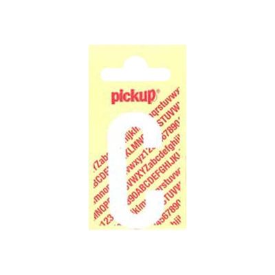 8711234242020-Pickup - Étiquette autocollante - 150 mm - Lettre C - blanc mat-Avant-0