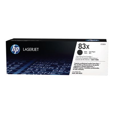0886112397708-HP 83X - noir - cartouche laser d'origine-Avant-0