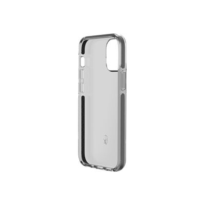 3571211442165-Force Case Life - coque de protection pour Iphone 12/12 Pro - transparent contour noir-Angle droit-0