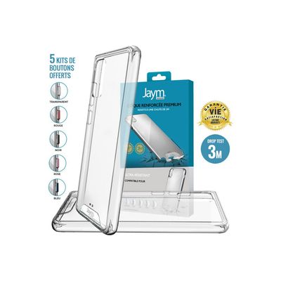 3701263513500-JAYM - Coque de protection pour iPhone 12 Pro Max - transparent-Multi-angle-0