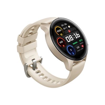 6934177725753-Xiaomi Mi Watch - montre connectée - beige-Angle gauche-1