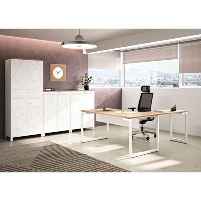 3483600202024-Voile de fond pour bureau SUNDAY - L140 cm - Blanc--1