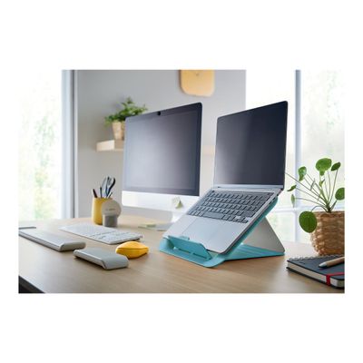 4002432129355-Leitz Ergo Cosy - Support pour ordinateur portable jusqu'à 17" - bleu calme-Angle droit-10