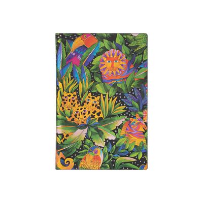9781439772683-Paperblanks Flexis Laurel Burch - Carnet de notes - 9,5 x 14 cm - 208 pages - jungle song-Avant-0