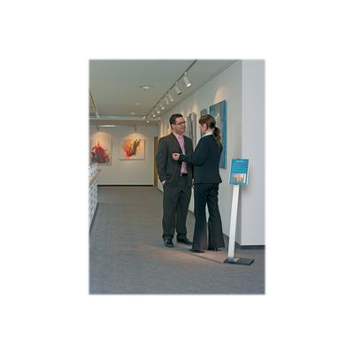 4005546403519-Durable Info Sign - Présentoir sur pied - support d'information A4-Angle droit-1