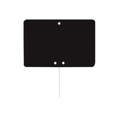 3462620014107-Bequet - 10 Étiquettes ardoise noires avec pique inox - 15 x 10 cm-Avant-0