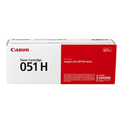 4549292088885-Canon 051H - noir - cartouche laser d'origine-Avant-0