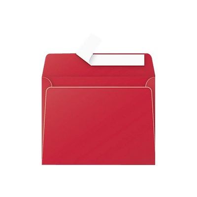 0400000155814-Pollen - 20 Enveloppes - 90 x 140 mm - 120 g/m² - rouge-Avant-0