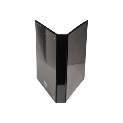 3130635184602-Exacompta Kreacover - Classeur à anneaux personnalisable - Dos 44 mm - A4 Maxi - noir - 3 pochet-Gauche-1