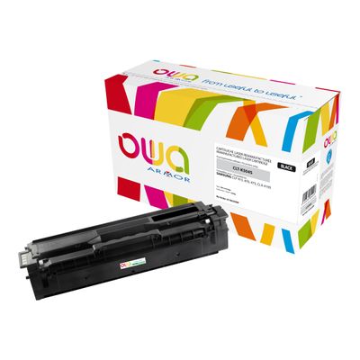 3112539604493-Cartouche laser compatible Samsung CLT-504S - noir - Owa K15623OW-Angle gauche-0