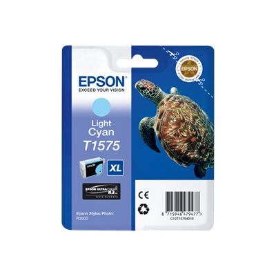 8715946479477-Epson T1575XL Tortue - cyan clair - cartouche d'encre originale-Avant-3