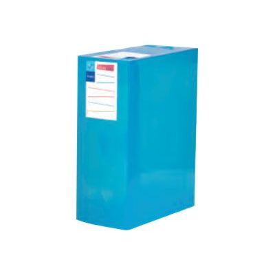 3135251166407-Viquel Propyglass - Boîte de classement plastique - dos 120 mm - incolore-Angle gauche-0