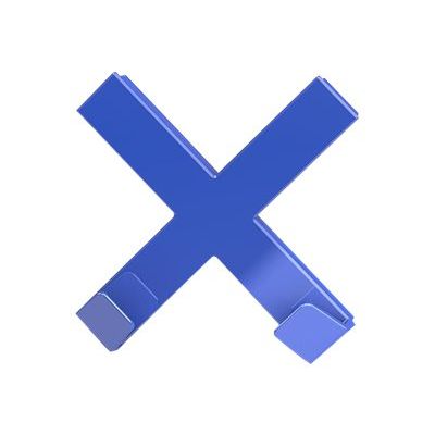 4009729067994-Dahle MEGA Magnet CROSS XL - Aimant super puissant 90 x 90 mm-Avant-4