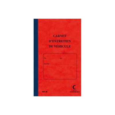 3416790000286-ELVE - Carnet d'entretien de véhicules - 21 x 13 cm-Avant-0
