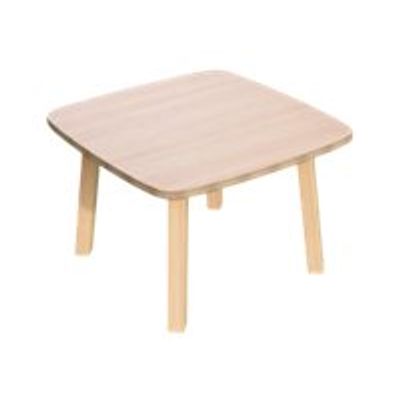3660141221695-Table basse WOODY - L60 x H40 x P60 cm - plateau hêtre-Angle gauche-0