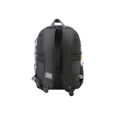 8445118003079-PRO-DG Stickers - Sac à dos 44 cm - 2 compartiments - Karactermania-Arrière-2