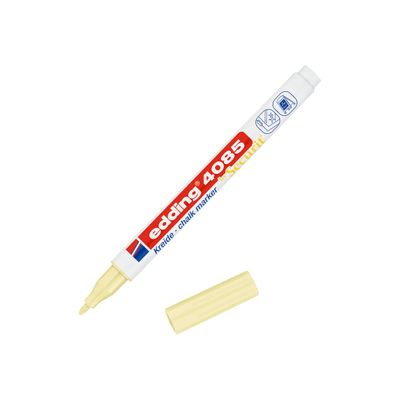 4057305036759-Edding 4085 - Marqueur craie liquide - 1-2 mm - jaune pastel-Angle gauche-0