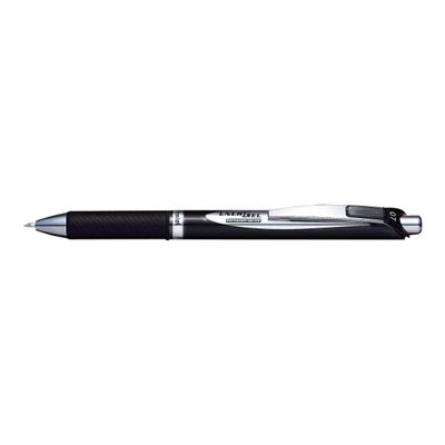 0884851019837-Pentel Energel - Roller rétractable - 0.7 mm - noir-Angle gauche-0