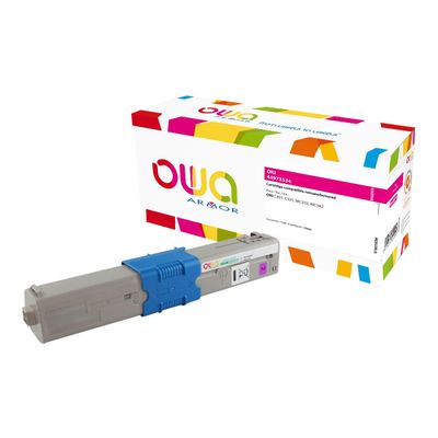 3112539704902-Cartouche laser compatible OKI 44973534 - magenta - Owa K18019OW-Avant-0