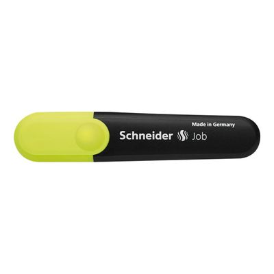 4004675115058-Schneider Job - Pack de 10 surligneurs - jaune-Angle gauche-0