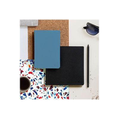 3371010445103-Agenda Tocana Italnote - 1 semaine sur 2 pages - 8,8 x 17 cm - bleu - Quo Vadis-Avant-3