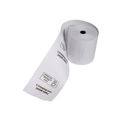 3130631438174-Exacompta - 5 Bobines thermiques - rouleaux caisses - 80 x 80 x 12 mm - sans Bisphénol A --Angle gauche-1
