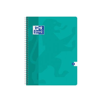 3020123775439-Oxford - Cahier à spirale 24 x 32 cm - 180 pages - grands carreaux (Seyes) - disponible dans diff-Avant-1
